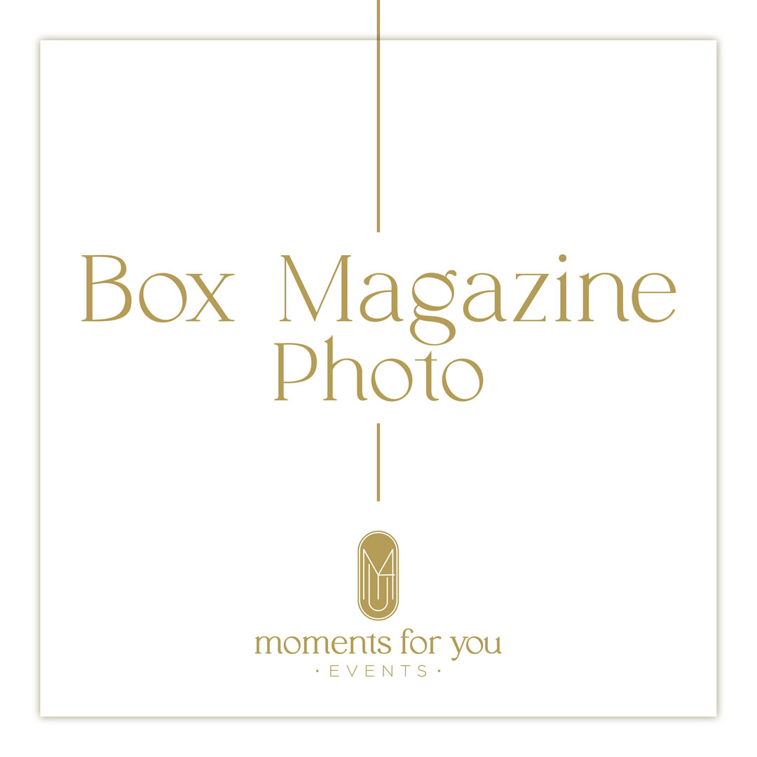 Magazine Box Photobooth